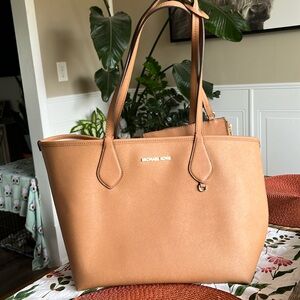 Authentic Brown Michael Kors Tote